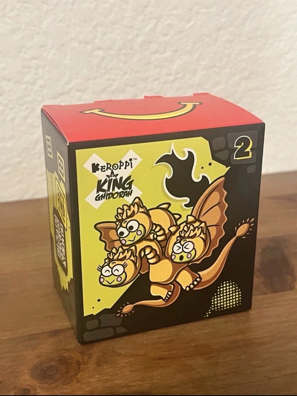 NEW McDonalds Hello Kitty & Friends Happy Meal Toy - Keroppi King Ghidorah #2